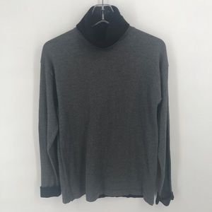 Grey Carolyn Taylor Turtleneck Sweater Woman’s S